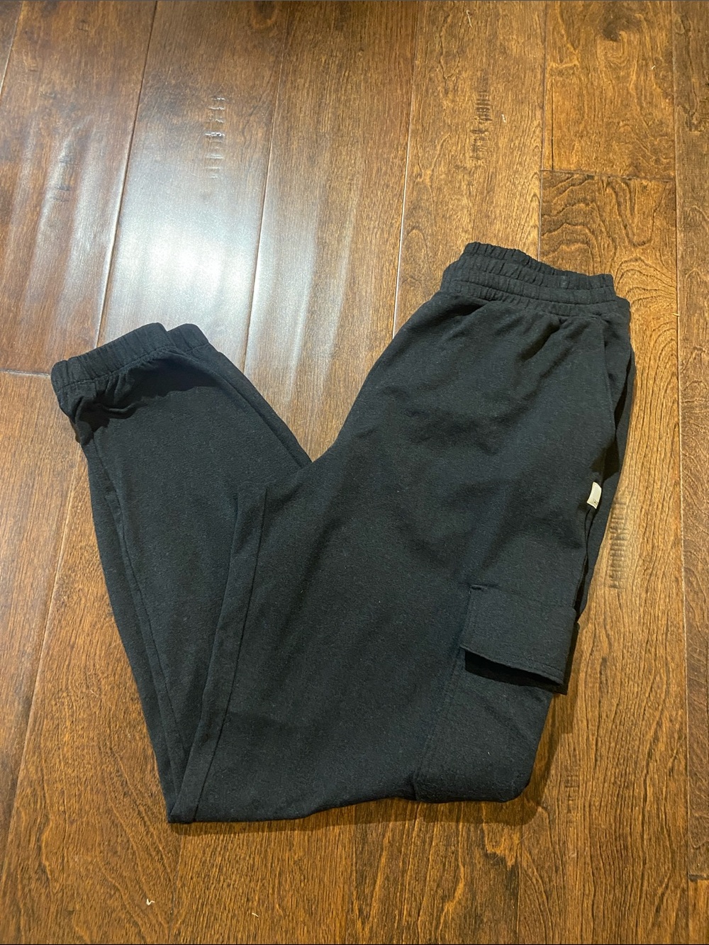 Vuori Boyfriend Cargo Sweatpants Heathered Black XS